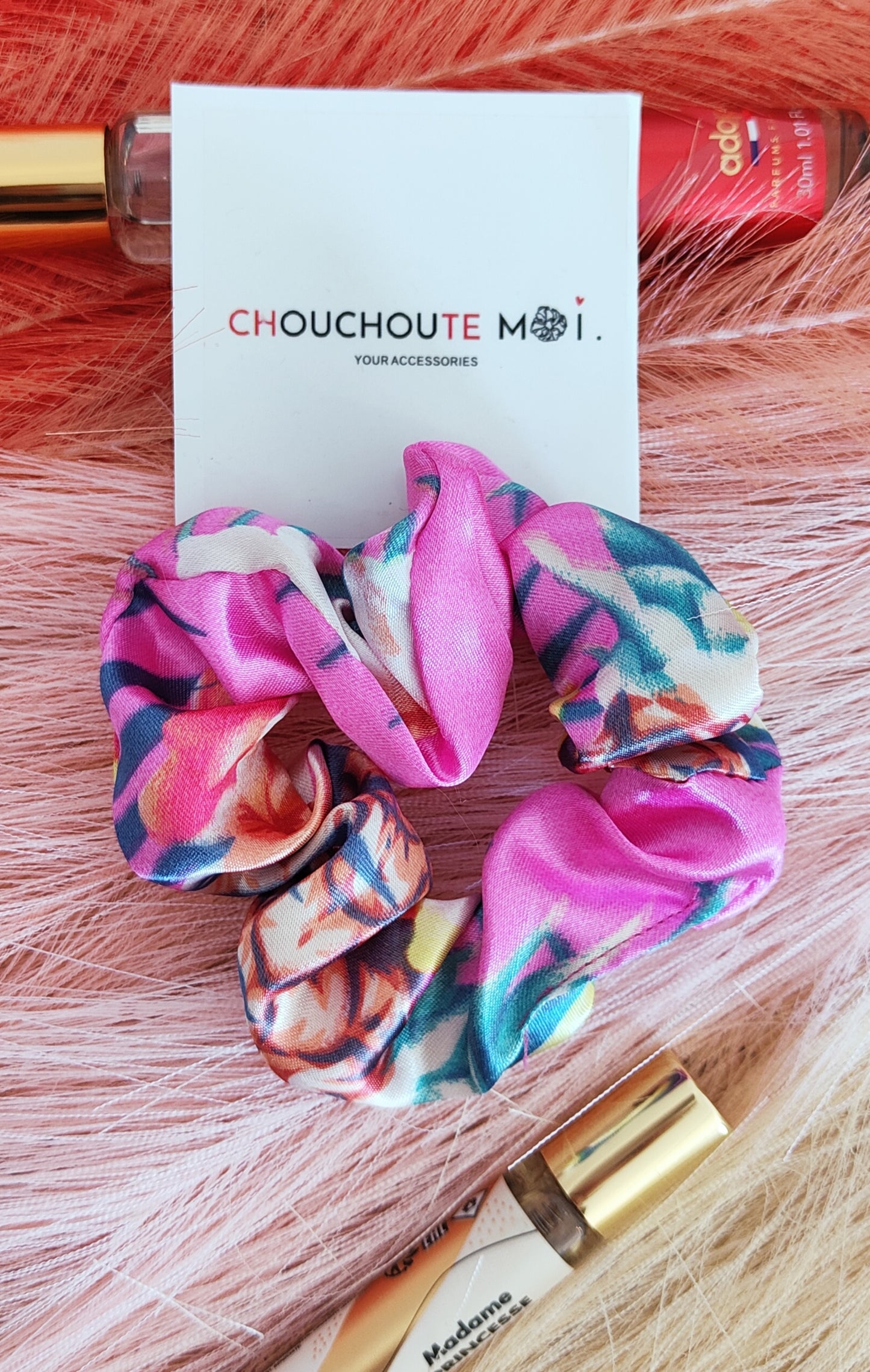 Chouchou Cheveux Rose