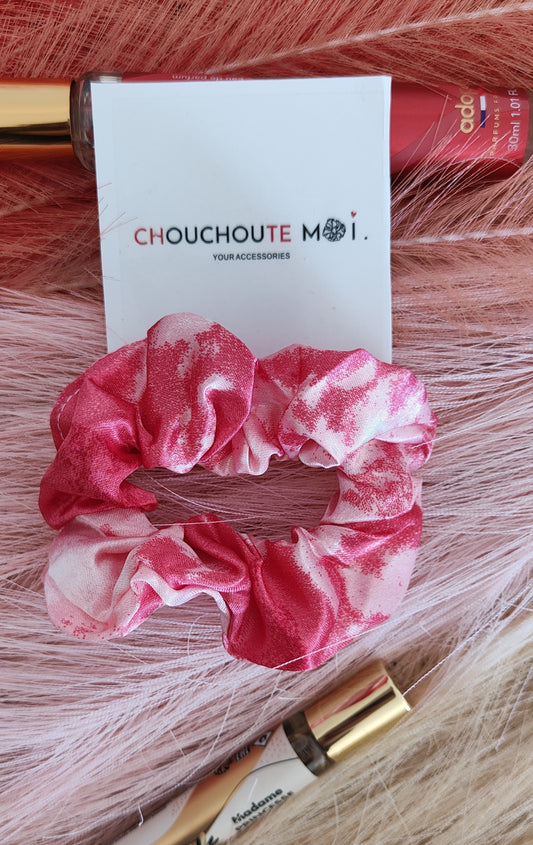 Chouchou Cheveux Tye And Dye Rose