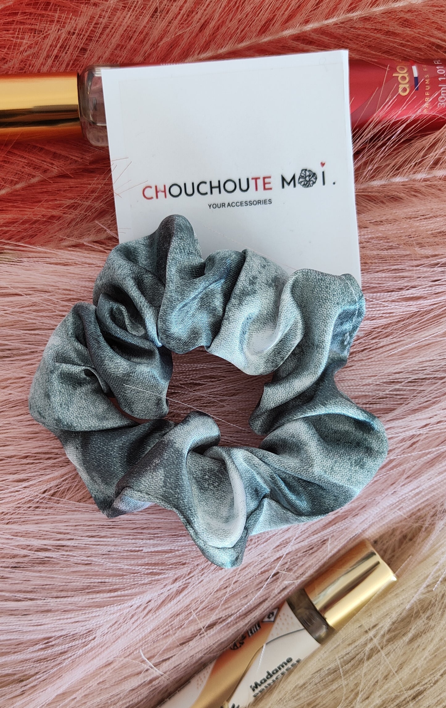 Chouchou Cheveux Tye And Dye Vert